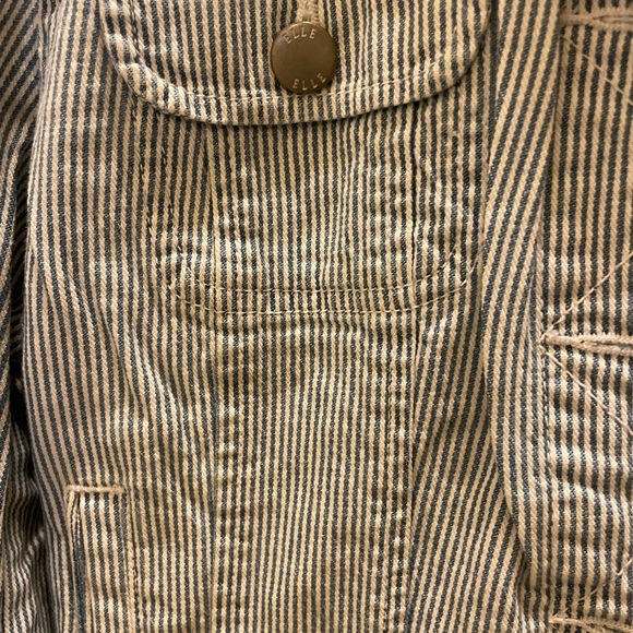 Stripped Denim, Jean Jacket., beautifully stripped, great condition. - Picture 2 of 4